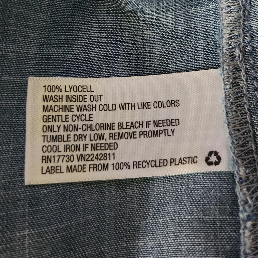 Universal Thread Lyocell Drawstring Hem Tank - Picture 6 of 9